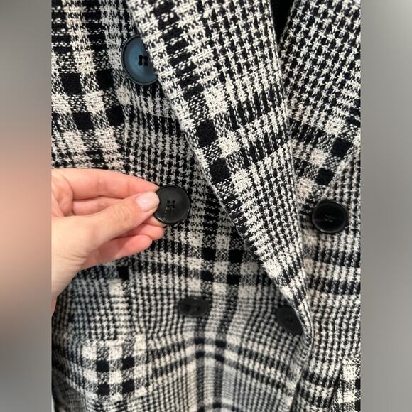 Zara double breasted tweed jacket size M. - Picture 5 of 10